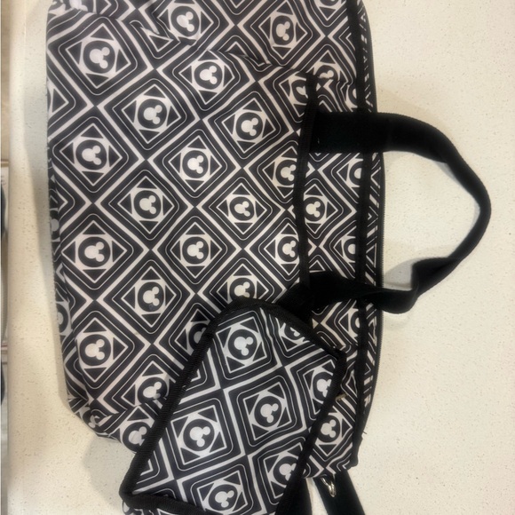 Disney Baby Black and White Patterned Tote Bag - Picture 2 of 7